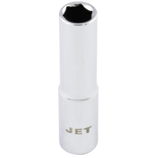 Jet 670409 1/4" Drive x 9/32" 12 Point Deep Chrome Socket Jet 670409 1/4" Drive x 9/32" 12 Point Deep Chrome Socket