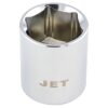 Jet 670512 1/4" Drive x 12mm 6 Point Regular Chrome Socket Jet 670512 1/4" Drive x 12mm 6 Point Regular Chrome Socket