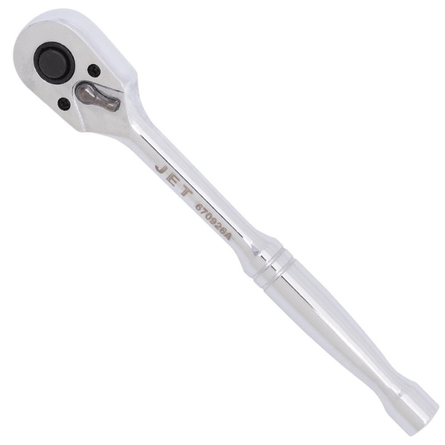 Jet 670926 1/4" Drive Oval Head Ratchet Wrench