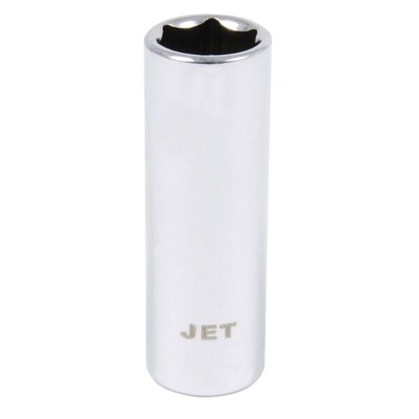 Jet 671312 3/8" Drive x 3/8" 6 Point Deep Chrome Socket Jet 671312 3/8" Drive x 3/8" 6 Point Deep Chrome Socket