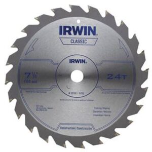 Irwin 25130 7-1/4" 24T Circular Saw Blade