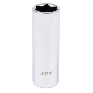 Jet 670707 1/4" Drive x 7mm 6 Point Deep Chrome Socket