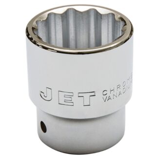 Jet 673641 3/4" DR x 41mm 12 Point Regular Chrome Socket