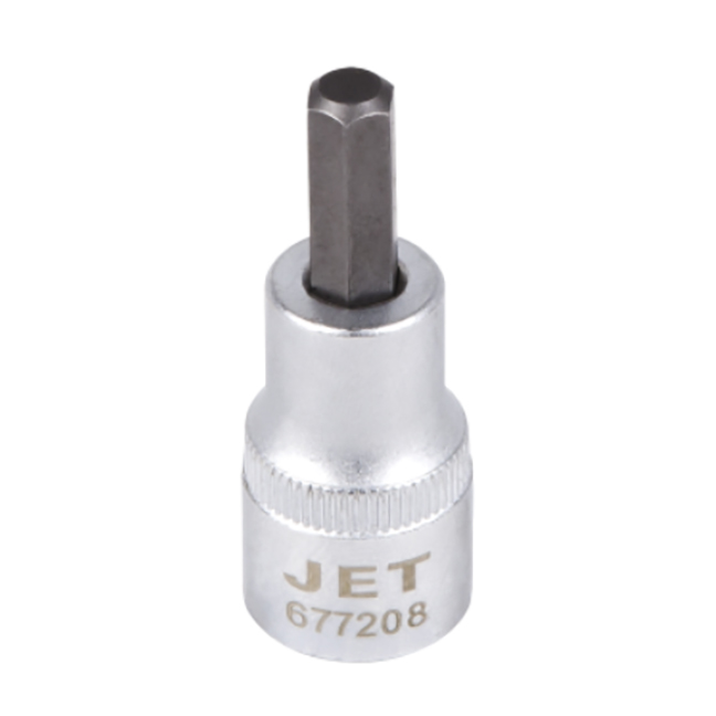 Long Ball Nose Hex Bit 2 Length SAE Chrome Socket 5/16 Jet 677210-3/8 Drive