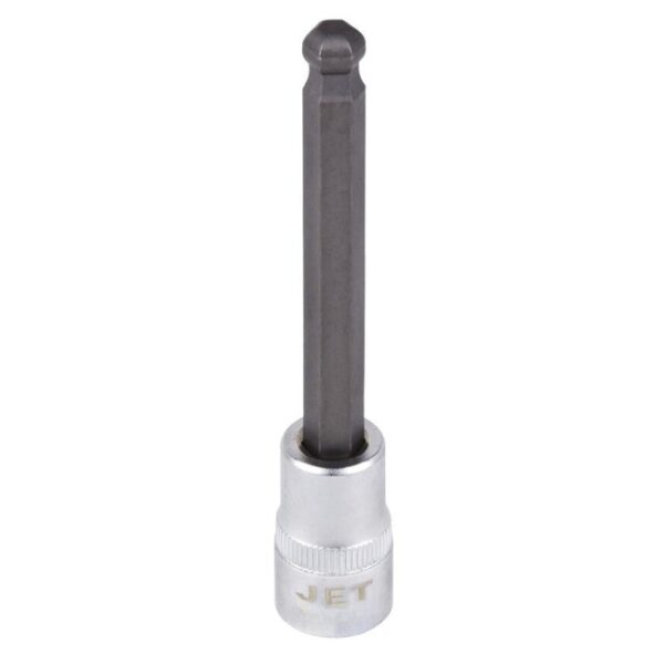 Jet 677228 38 DR x 14 S2 4 Long Ball Nose Hex Bit Socket Jet 677228 3/8" DR x 1/4" S2 4" Long Ball Nose Hex Bit Socket