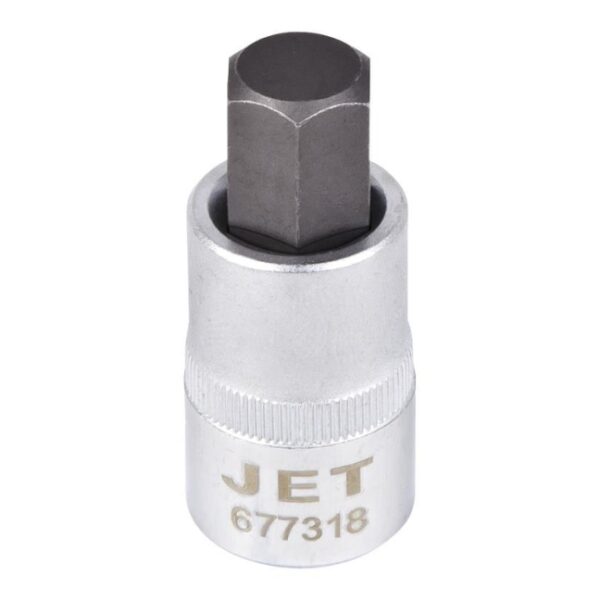 Jet 677318 12 DR x 916 S2 2-14 Long Hex Bit Socket Jet 677318 1/2" DR x 9/16" S2 2-1/4" Long Hex Bit Socket