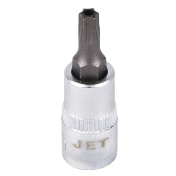 Jet 677711 14 Drive x T30 S2 TamperProof TORX Bit Socket Jet 677711 1/4" Drive x T30 S2 TamperProof TORX Bit Socket