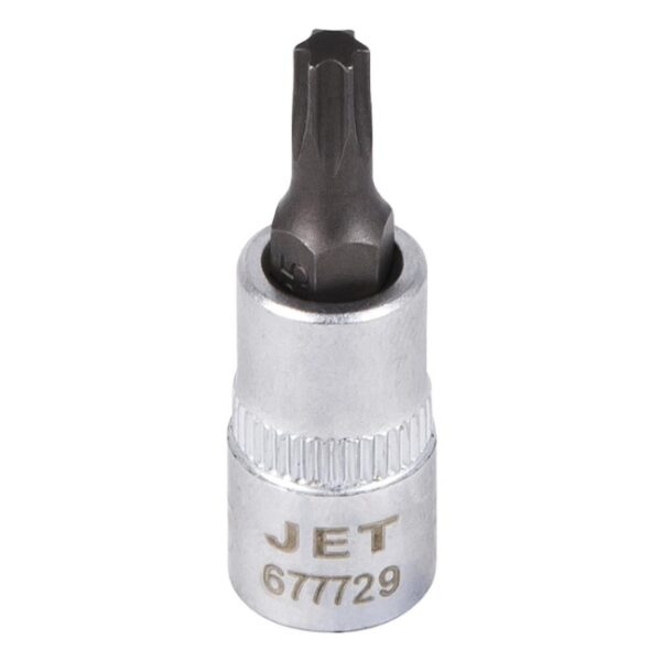 Jet 677729 14 DR x T25 S2 1-12 Long TORX Bit Socket Jet 677729 1/4" DR x T25 S2 1-1/2" Long TORX Bit Socket