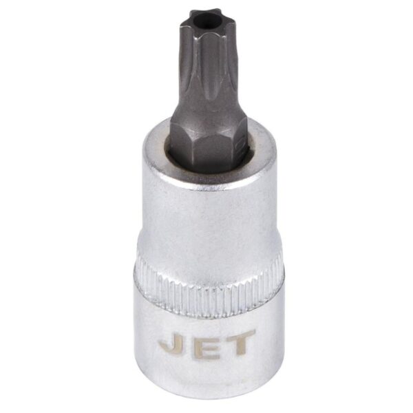 Jet 677766 38 Drive x T50 S2 TamperProof TORX Bit Socket Jet 677766 3/8" Drive x T50 S2 TamperProof TORX Bit Socket