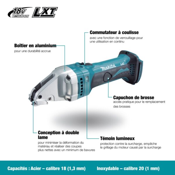 Makita DJS161Z 18V LXT Metal Straight Shear - Tool Only