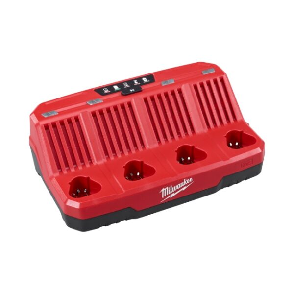 Milwaukee 48-59-1204 M12 Four Bay Sequential Charger104 Milwaukee 48-59-1204 M12 Four Bay Sequential Charger104