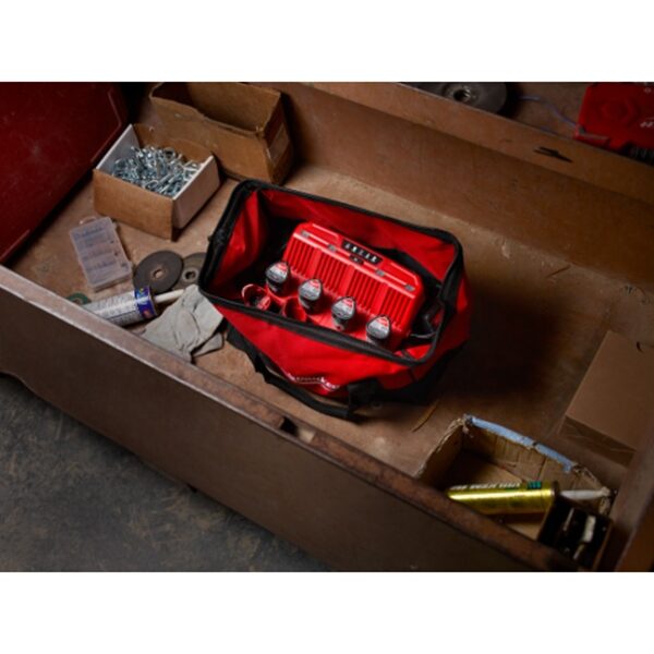 Milwaukee 48-59-1204 M12 Four Bay Sequential Charger104 In Use 5 Milwaukee 48-59-1204 M12 Four Bay Sequential Charger104 In Use 5