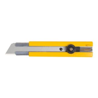 Olfa H-1 Rubber Inset Grip Ratchet-Lock Utility Knife