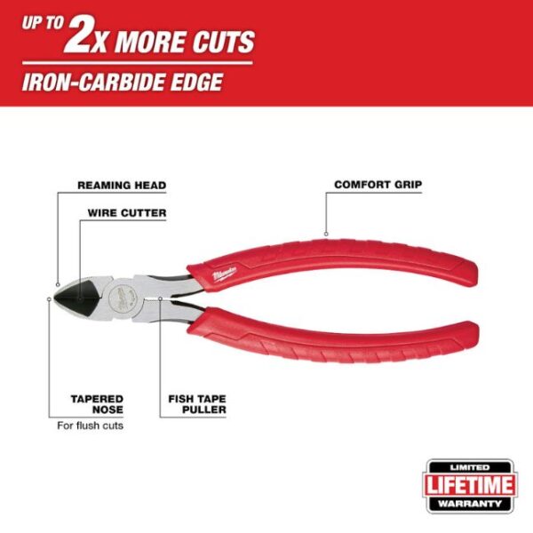 Milwaukee 48-22-6108 8" Diagonal Cutting Pliers