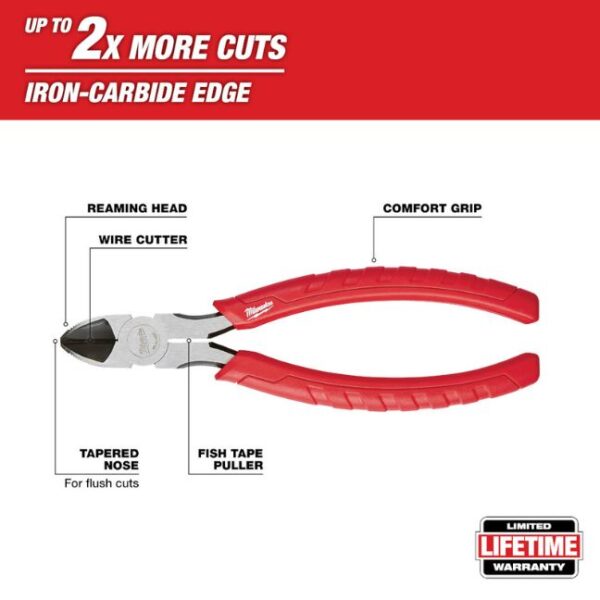 Milwaukee 48-22-6107 7" Diagonal Cutting Pliers