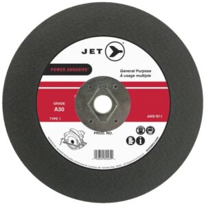 Jet 501217 10 x 3/32 x 5/8 A30 T1 POWER ABRASIVE Cut-Off Wheel