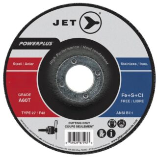Jet 501632 6 x 1/16 x 7/8 A46T T27 POWERPLUS Cut-Off Wheels