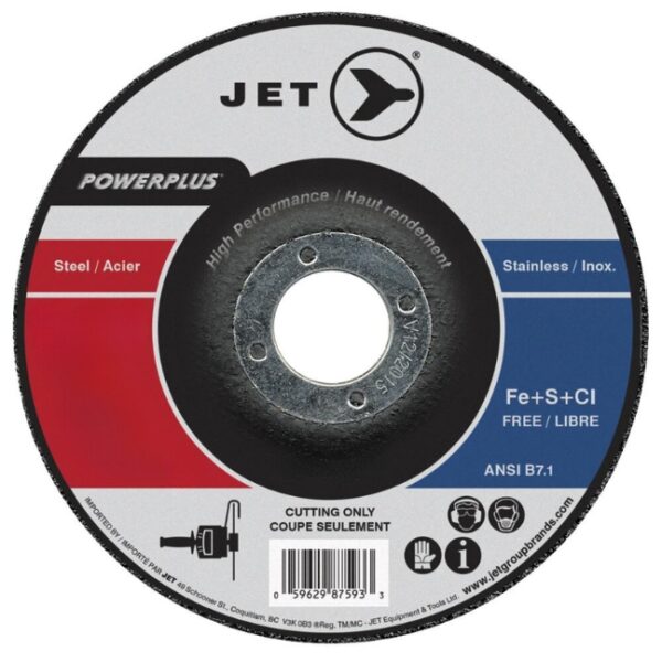 Jet 501531 6 x 3/64 x 7/8" ZX60HP T1 POWERPLUS Cut-Off Wheel