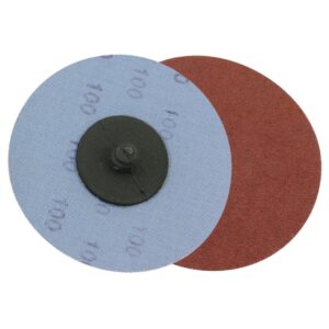 Jet 502142 3" A36 Aluminum Oxide Cloth Disc - Type R Mount