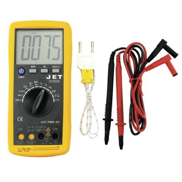 Jet 310008 JDMM-300 Auto Ranging Digital Multimeter