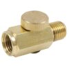 Jet 408811 1/4" NPT Brass Air Regulator