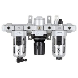 Jet 408855 3 PC Air Filter, Regulator and Lubricator 3/8" NPT