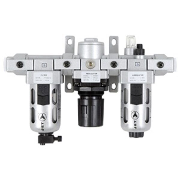 Jet 408855 3 PC Air Filter, Regulator and Lubricator 3/8" NPT