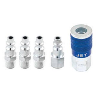 Jet 420091 5 PC ‘I/M’ Air Fitting Set - 1/4" Body x 1/4" NPT