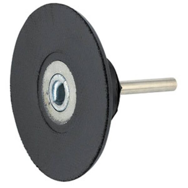 Jet 502333 3" x 1/4" Shank Male Back-Up Pad - Type R Mount Jet 502333 3" x 1/4" Shank Male Back-Up Pad - Type R Mount