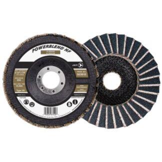 Jet 503915 4-1/2" x 7/8" Z60 POWERBLEND NF Flap Disc