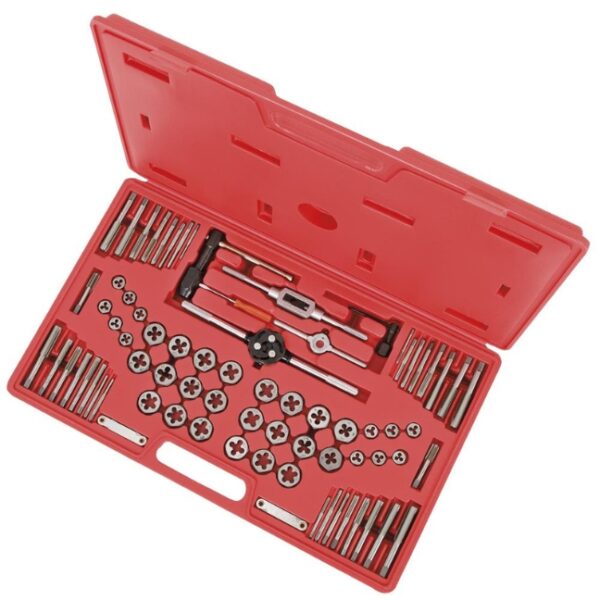 Jet 530108 76 PC SAE and Metric HSS Tap and Alloy Die Set Jet 530108 76 PC SAE and Metric HSS Tap and Alloy Die Set