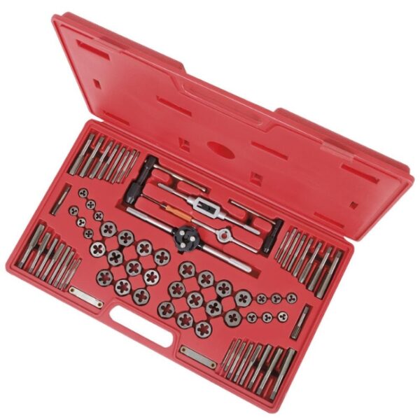 Jet 530118 76 PC SAE and Metric Alloy Tap and Die Set Jet 530118 76 PC SAE and Metric Alloy Tap and Die Set
