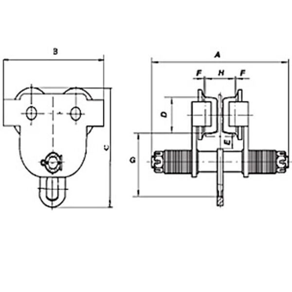 Jet SBT Series Manual Trolley - Parts