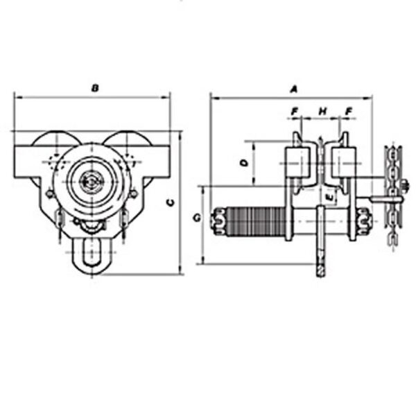 Jet SGT Series Geared Trolley - Parts