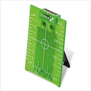 Stabila 07442 Green Magnetic Ceiling Target Plate