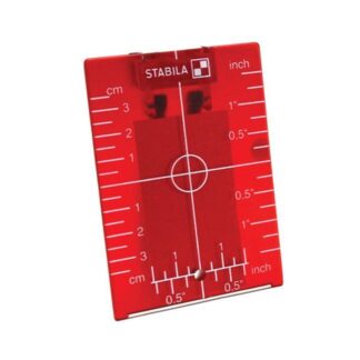 Stabila 07474 Red Magnetic Ceiling Target Plate