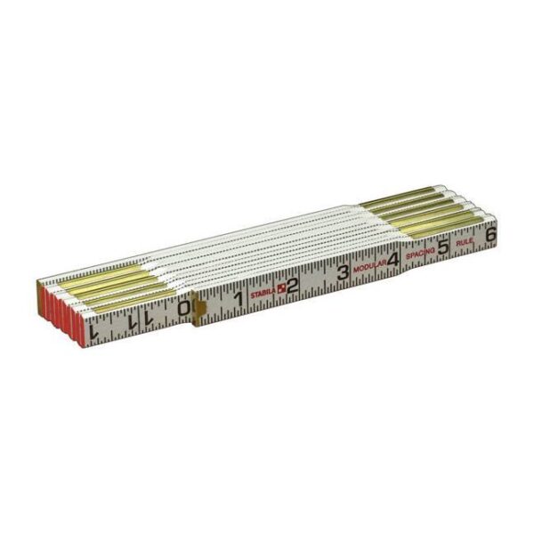 Stabila 80010 Modular 1/16ths Scale Folding Ruler