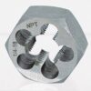 Jet 530903 1/8" 27 NPT Alloy Hex Die (1" Hex)