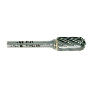 Jet 533625 1/4" JET-KUT Ball Nose Shape Bur