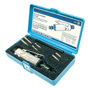 Jet 533912 7 PC Grinder & Bur Kit In Plastic Box