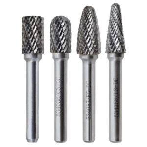 Jet 534192 CBHP-4 JET-KUT GP Carbide Bur Set 4-Piece