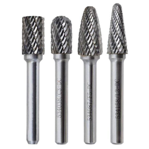 Jet 534192 CBHP-4 JET-KUT GP Carbide Bur Set 4-Piece