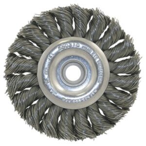 Jet 550306 8 x (5/8-1/2) Knot Twisted Wire Wheel