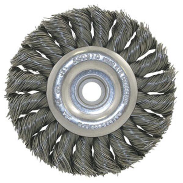 Jet 550306 8 x (5/8-1/2) Knot Twisted Wire Wheel