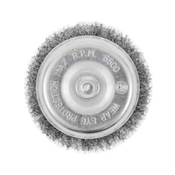 Jet 550702 3 x 1/4" Shaft Mounted Crimped Cup Brush Jet 550702 3 x 1/4" Shaft Mounted Crimped Cup Brush