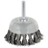Jet 550802 2-3/8 x 1/4" Shaft Mounted Knot Twisted Cup Brush Jet 550802 2-3/8 x 1/4" Shaft Mounted Knot Twisted Cup Brush