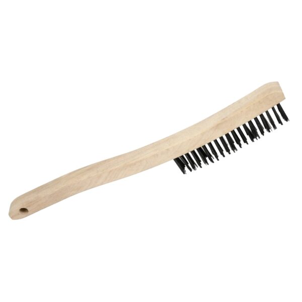 Jet 551101 3LH 3 Row, Long Handle, Carbon Steel Scratch Brush