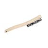 Jet 551102 4 Row, Long Handle, Carbon Steel Scratch Brush