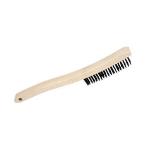 Jet 551102 4 Row, Long Handle, Carbon Steel Scratch Brush
