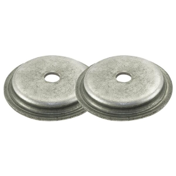 Jet 552112 1/2" Hole x 2" O.D. Adaptors (Pair) for 10" and 12" Bench Grinder Wheels
